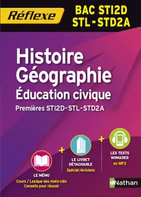 Couverture du produit · Histoire-Géographie-Education civique STI2D/STL/STD2A