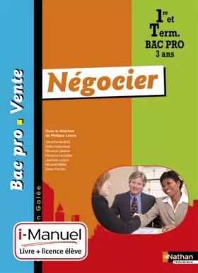 Couverture du produit · Négocier - 1re/ Term Bac Pro Vente