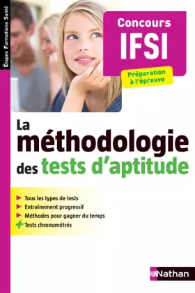 Couverture du produit · La méthodologie des tests d'aptitude - Concours IFSI