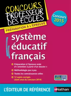 Couverture du produit · Système Educatif français