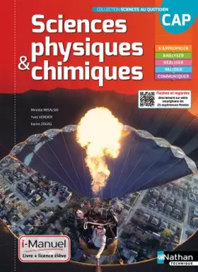 Couverture du produit · Sciences physiques et chimiques CAP