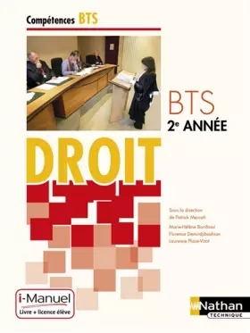 Couverture du produit · Droit BTS 2e année