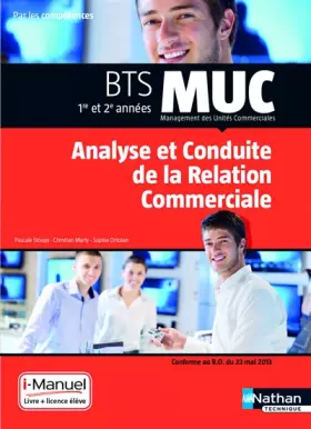 Couverture du produit · MUC - Analyse et conduite de la relation commerciale