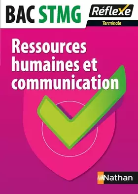Couverture du produit · Ressources humaines et communication - Terminale STMG