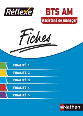 Couverture du produit · Fiches Réflexe - BTS Assistant de Manager