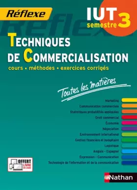 Couverture du produit · Techniques de Commercialisation - S3 - Toutes les matières