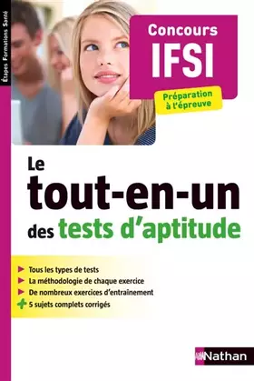 Couverture du produit · Le tout-en-un des tests d'aptitude - Concours IFSI