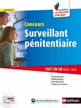 Couverture du produit · Concours Surveillant pénitentiaire
