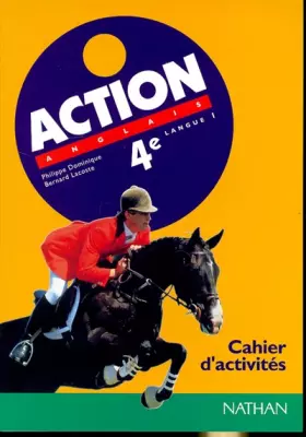 Couverture du produit · Action anglais 4e LV1 : cahier d'activités