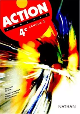 Couverture du produit · Action, Anglais 4e LV2, élève