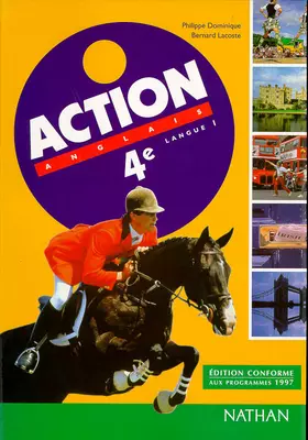 Couverture du produit · Action Anglais : 4e LV1