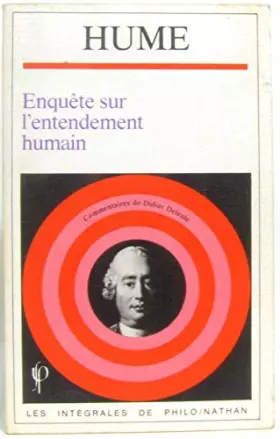 Couverture du produit · Enquete sur l'entendement humain