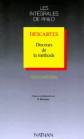 Couverture du produit · Discours de la méthode