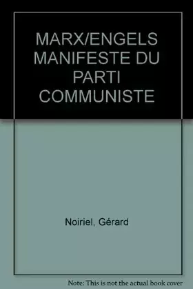 Couverture du produit · Manifeste du Parti Communiste