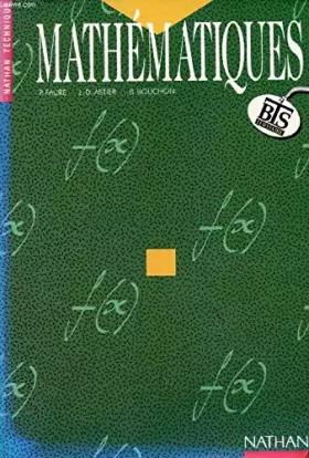 Couverture du produit · Mathématiques, BTS tertiaire