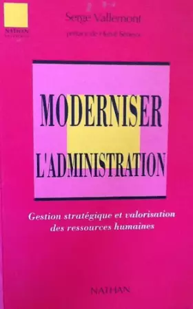 Couverture du produit · Moderniser l'administration                                                                   062097