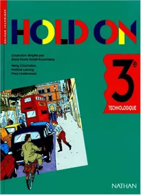 Couverture du produit · Hold, 3e technologique, élève