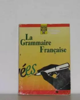 Couverture du produit · La Grammaire française