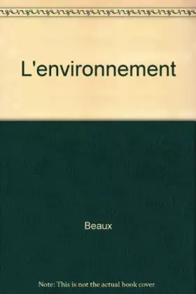 Couverture du produit · L'environnement