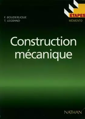 Couverture du produit · Collection étapes : construction