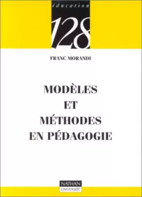 Couverture du produit · Modèles et méthodes en pédagogie