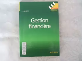 Couverture du produit · Etapes, numéro 88. Gestion financière