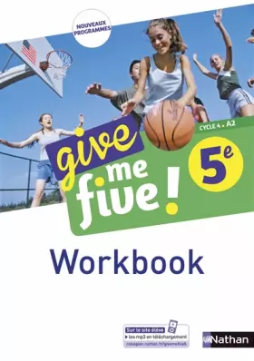 Couverture du produit · Give me five! 5e - Workbook