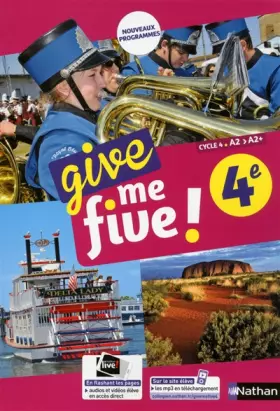 Couverture du produit · Give me five! 4e