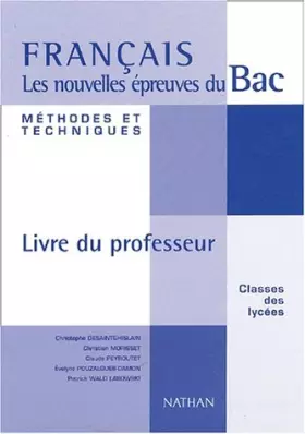 Couverture du produit · EPREUVES FRANCAIS (M ET T) LT