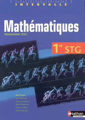 Couverture du produit · Mathématiques 1e STG