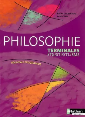 Couverture du produit · Philosophie Tle STG-STI-STL-SMS