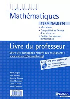 Couverture du produit · Mathématiques