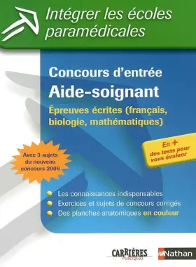 Couverture du produit · CONCOURS AIDE SOIGNANT N22