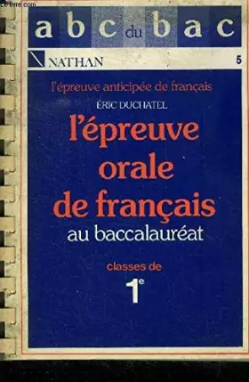 Couverture du produit · ABC bac epreuve orale fr ae