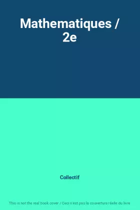 Couverture du produit · Mathematiques / 2e
