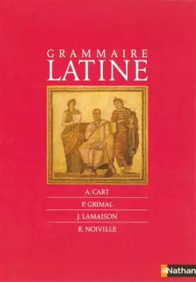 Couverture du produit · Grammaire latine