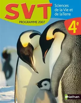 Couverture du produit · Sciences de la Vie et de la Terre 4e