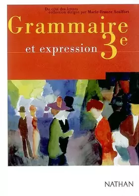 Couverture du produit · Grammaire et expression, 3ème
