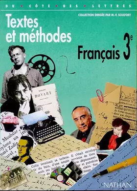 Couverture du produit · FRANCAIS 3EME. Textes et methodes