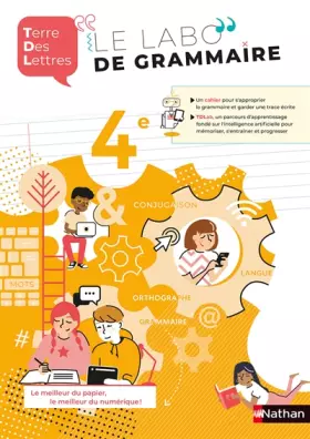 Couverture du produit · Le Labo de grammaire 4e - Terre des Lettres