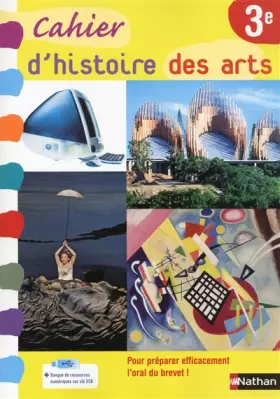 Couverture du produit · Histoire des arts 3e