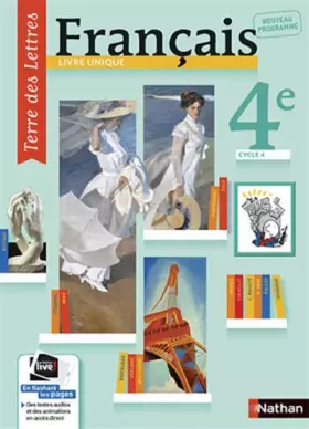 Couverture du produit · Terre des Lettres 4e