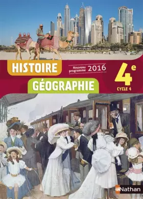 Couverture du produit · Histoire-Géographie 4e - Nouveau programme 2016
