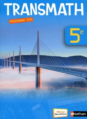 Couverture du produit · Transmath 5e