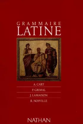 Couverture du produit · Grammaire latine