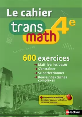 Couverture du produit · Le Cahier Transmath 4e