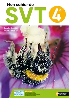 Couverture du produit · Cahier de SVT 4e