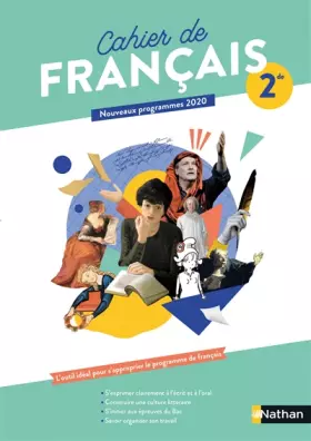 Couverture du produit · Cahier Français 2de - Cahier d'activités élève