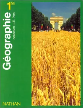 Couverture du produit · Géographie, 1re