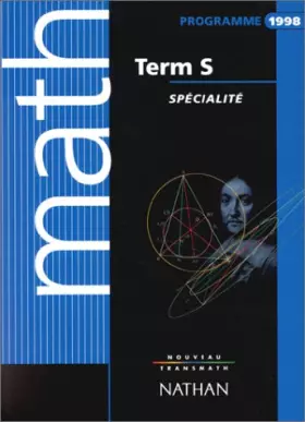 Couverture du produit · Math term S : programme 1998